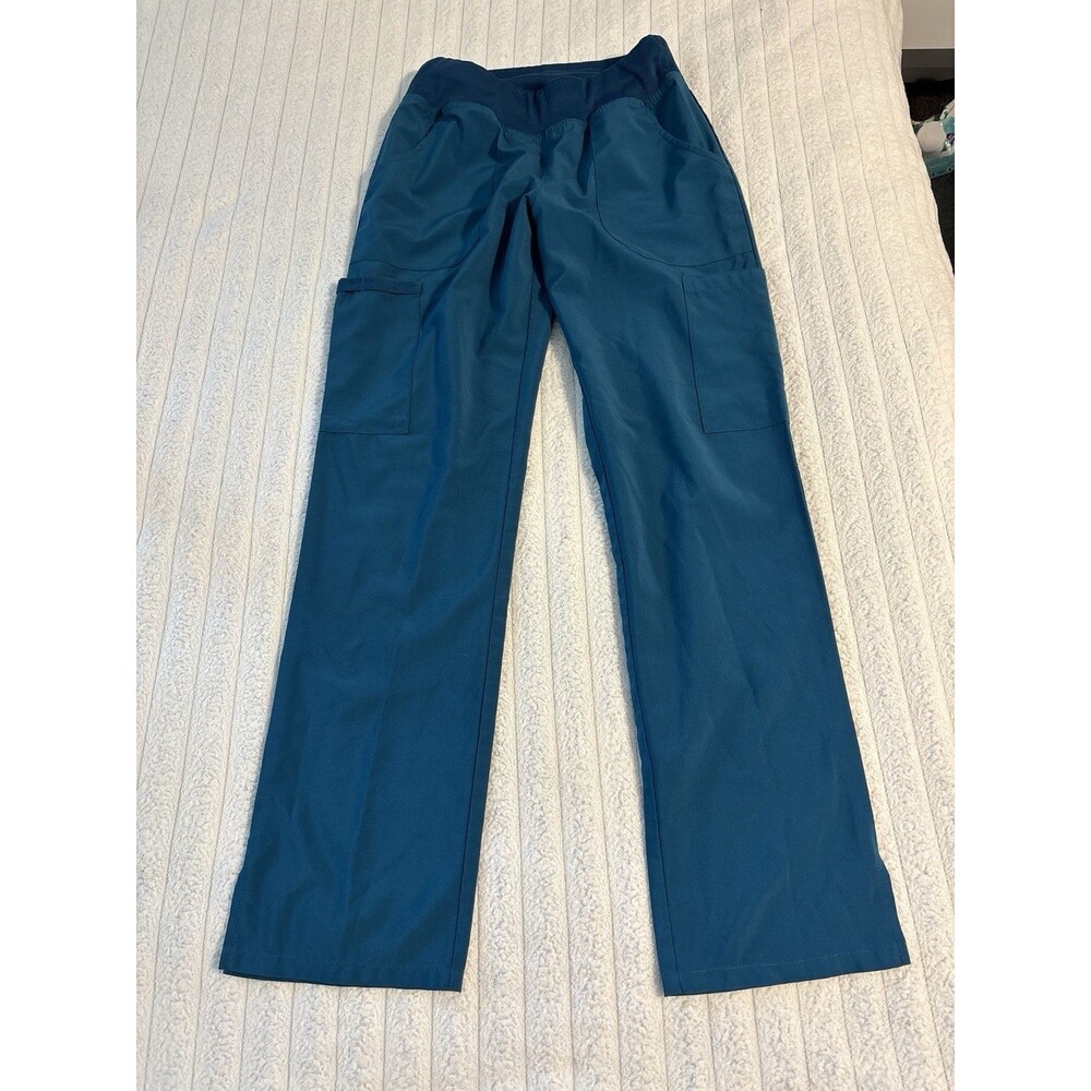 Dickies Scrubs Pants Women’s XS Teal Caribbean Blue Hospital Nurse Tech Work